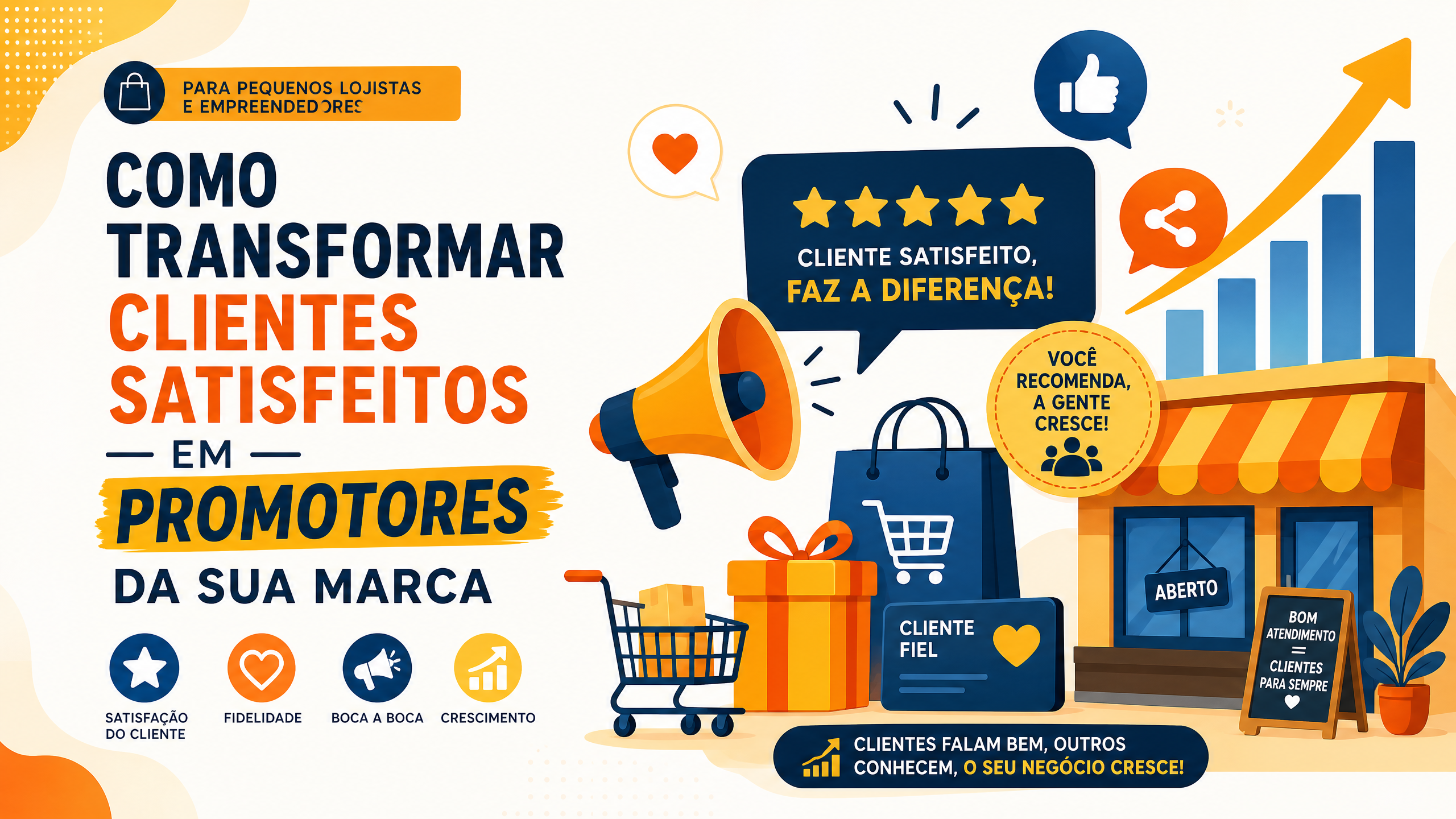Clientes satisfeitos e indicação: como medir comportamentos diferentes