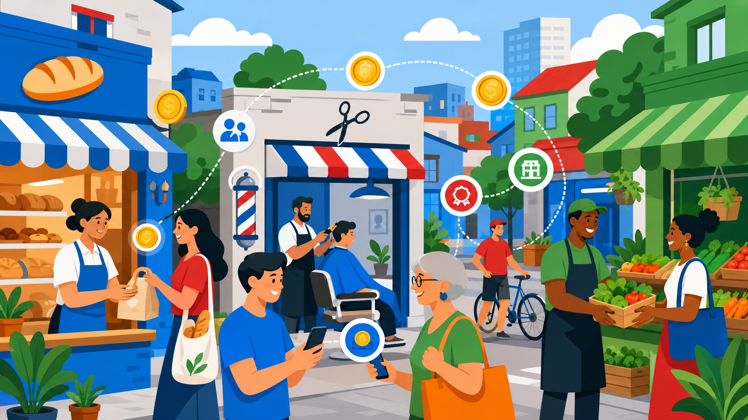Compras no bairro: o que uma campanha de selos pode medir