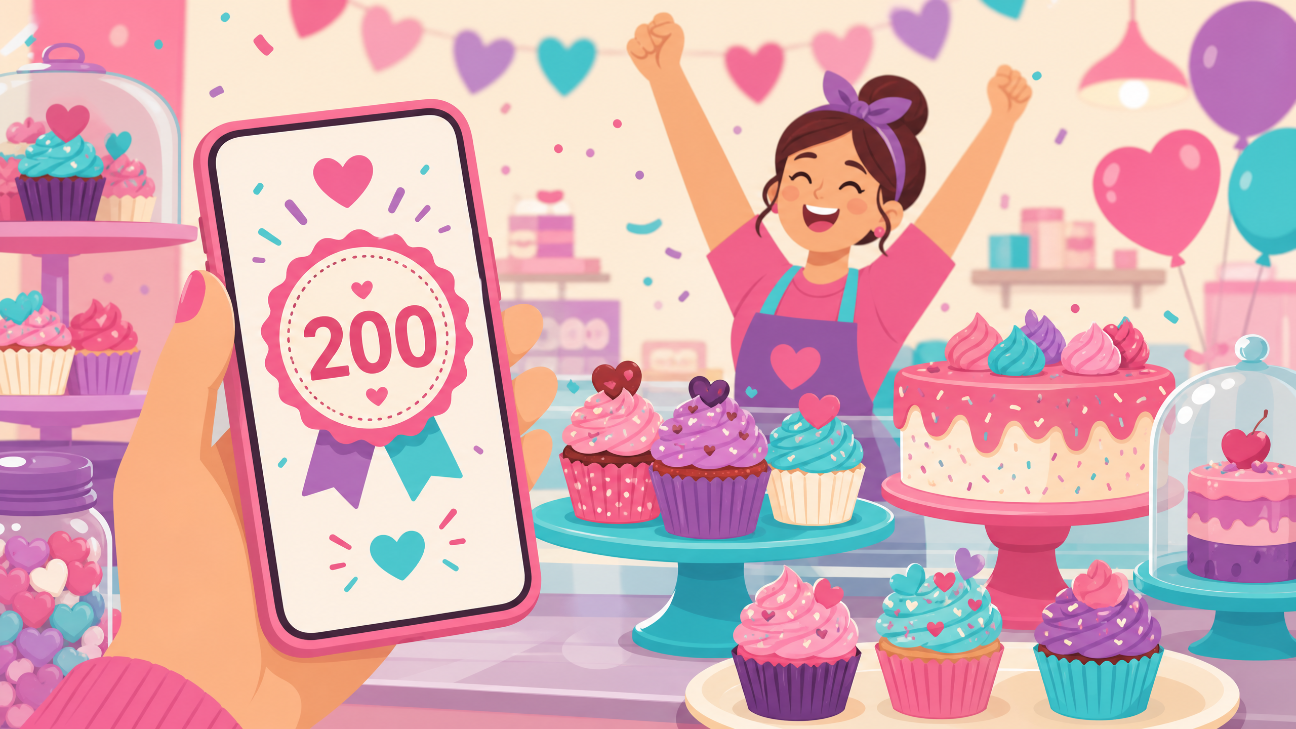 Cenário ilustrativo: como uma doceria pode criar clientes recorrentes
