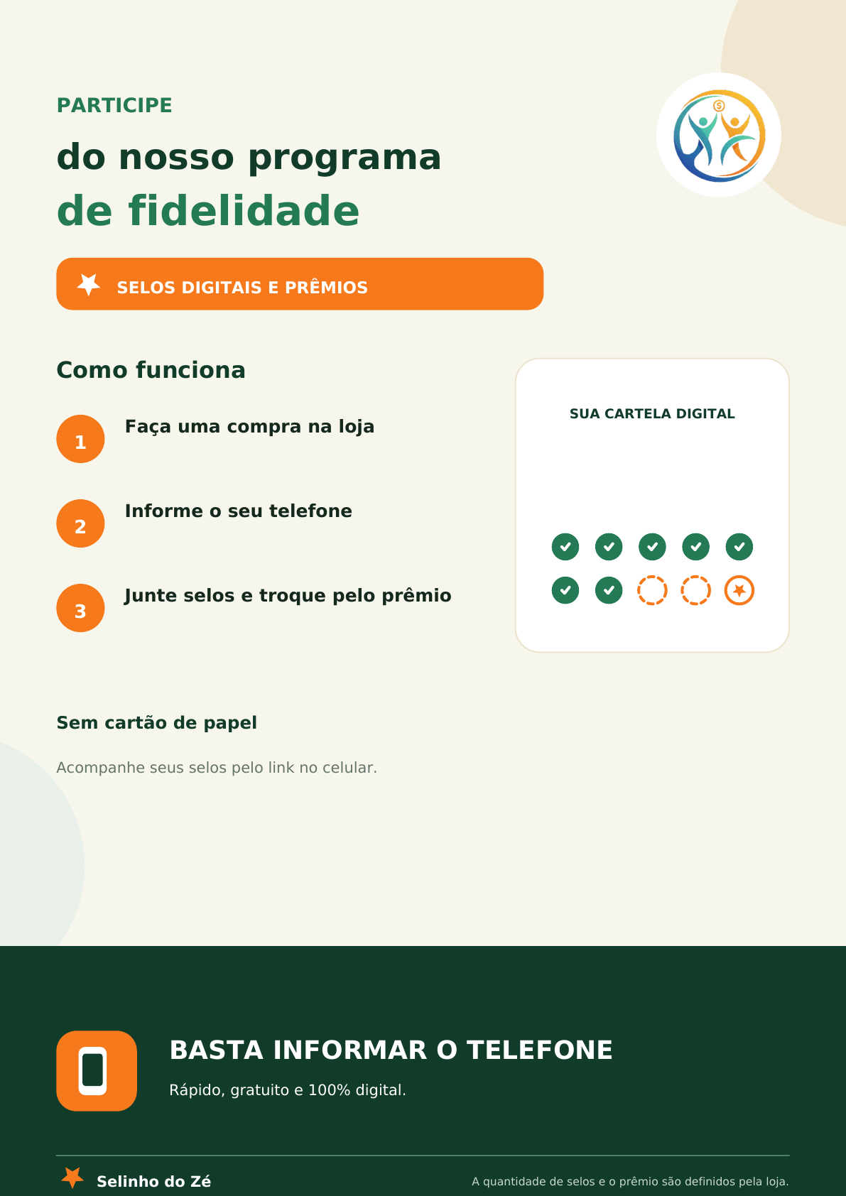 Prévia de Cartaz de Balcão - Clássico